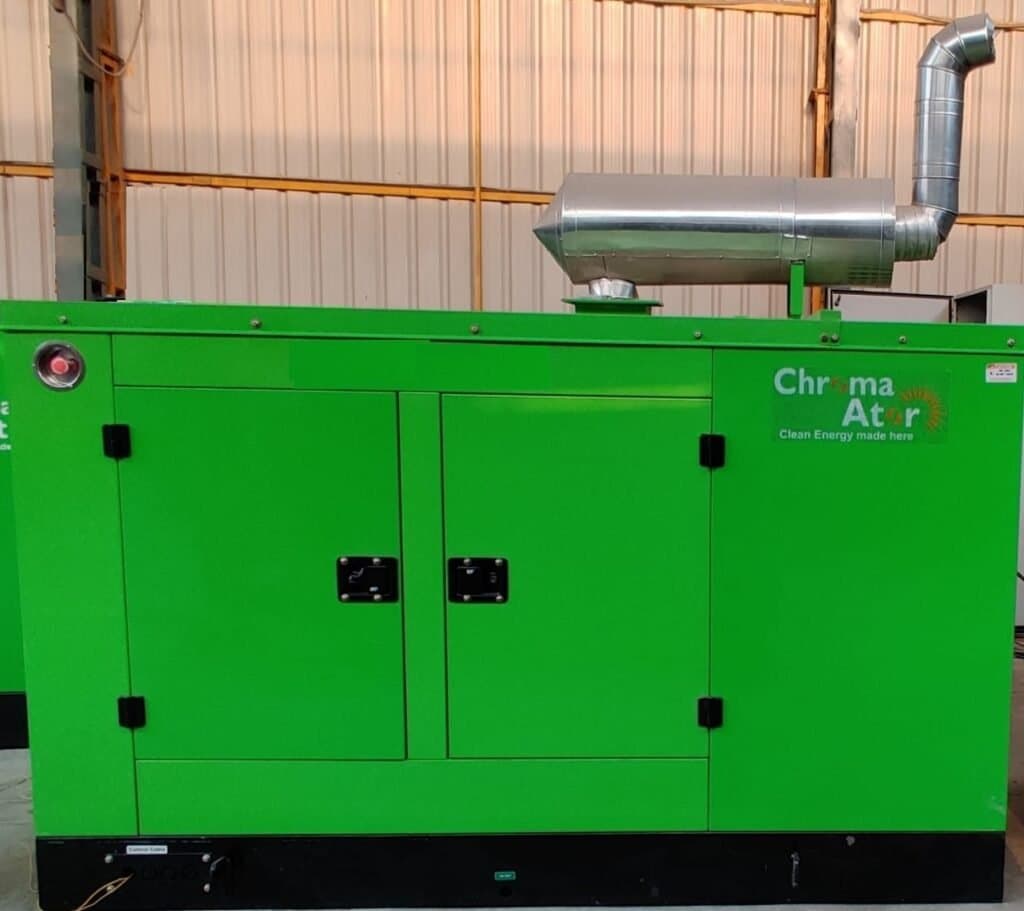 Natural gas generator — Chroma Ator clean energy genset